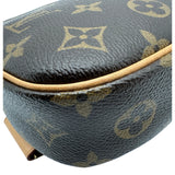 ルイ・ヴィトン LOUIS VUITTON ポシェット・ガンジュ M51870 ブラウン モノグラム/レザー メンズ ボディバッグ