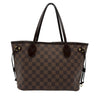 ルイ・ヴィトン LOUIS VUITTON ネヴァーフルPM N51109 ブラウン ダミエ/レザー レディース トートバッグ