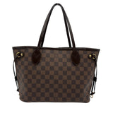 ルイ・ヴィトン LOUIS VUITTON ネヴァーフルPM N51109 ブラウン ダミエ/レザー レディース トートバッグ