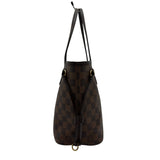 ルイ・ヴィトン LOUIS VUITTON ネヴァーフルPM N51109 ブラウン ダミエ/レザー レディース トートバッグ