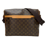 ルイ・ヴィトン LOUIS VUITTON アベス M45257 ブラウン モノグラムキャンバス メンズ ショルダーバッグ