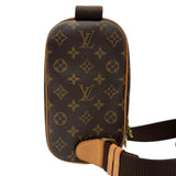 ルイ・ヴィトン LOUIS VUITTON ポシェット・ガンジュ M51870 ブラウン モノグラム/レザー レディース ボディバッグ
