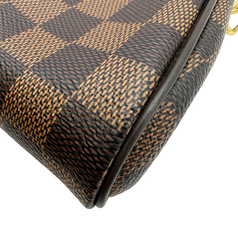 ルイ・ヴィトン LOUIS VUITTON エヴァ N55213 ブラウン ダミエ