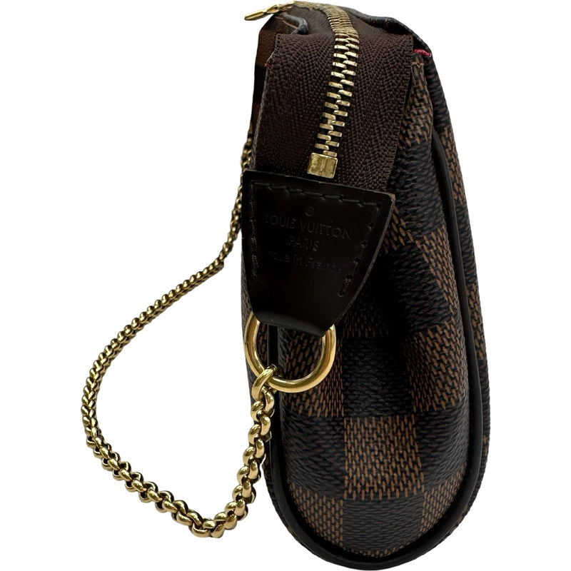 ルイ・ヴィトン LOUIS VUITTON エヴァ N55213 ブラウン ダミエ