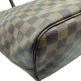 ルイ・ヴィトン LOUIS VUITTON ネヴァーフルMM N41358 ブラウン ダミエ/レザー レディース トートバッグ