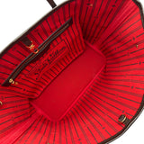 ルイ・ヴィトン LOUIS VUITTON ネヴァーフルMM N41358 ブラウン ダミエ/レザー レディース トートバッグ