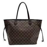 ルイ・ヴィトン LOUIS VUITTON ネヴァーフルMM N41358 ブラウン ダミエ/レザー レディース トートバッグ