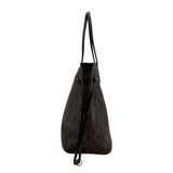 ルイ・ヴィトン LOUIS VUITTON ネヴァーフルMM N41358 ブラウン ダミエ/レザー レディース トートバッグ
