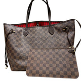 ルイ・ヴィトン LOUIS VUITTON ネヴァーフルMM N40599 ブラウン ダミエ レディース トートバッグ