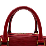 ルイ・ヴィトン LOUIS VUITTON ジャスミン M52087 カスティリアンレッド エピレザー レディース ハンドバッグ