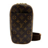 ルイ・ヴィトン LOUIS VUITTON ポシェット・ガンジュ M51870 ブラウン モノグラム/レザー レディース ボディバッグ