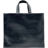 ルイ・ヴィトン LOUIS VUITTON ショッパートートMM M13979 ブラック レザー ユニセックス