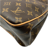 ルイ・ヴィトン LOUIS VUITTON バティニョール・ヴェルティカル M51153 ブラウン モノグラム/レザー レディース トートバッグ