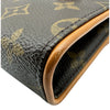 ルイ・ヴィトン LOUIS VUITTON ポシェット・フロランティーヌ M51855 ブラウン モノグラム/レザー レディース ウエストバッグ