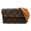 ルイ・ヴィトン LOUIS VUITTON ポシェット・フロランティーヌ M51855 ブラウン モノグラム/レザー レディース ウエストバッグ