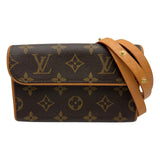 ルイ・ヴィトン LOUIS VUITTON ポシェット・フロランティーヌ M51855 ブラウン モノグラム/レザー レディース ウエストバッグ