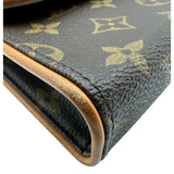 ルイ・ヴィトン LOUIS VUITTON ポシェット・フロランティーヌ M51855 ブラウン モノグラム/レザー レディース ウエストバッグ