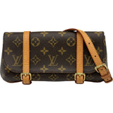 ルイ・ヴィトン LOUIS VUITTON ポシェット・マレル M51159 モノグラム レディース ウエストバッグ