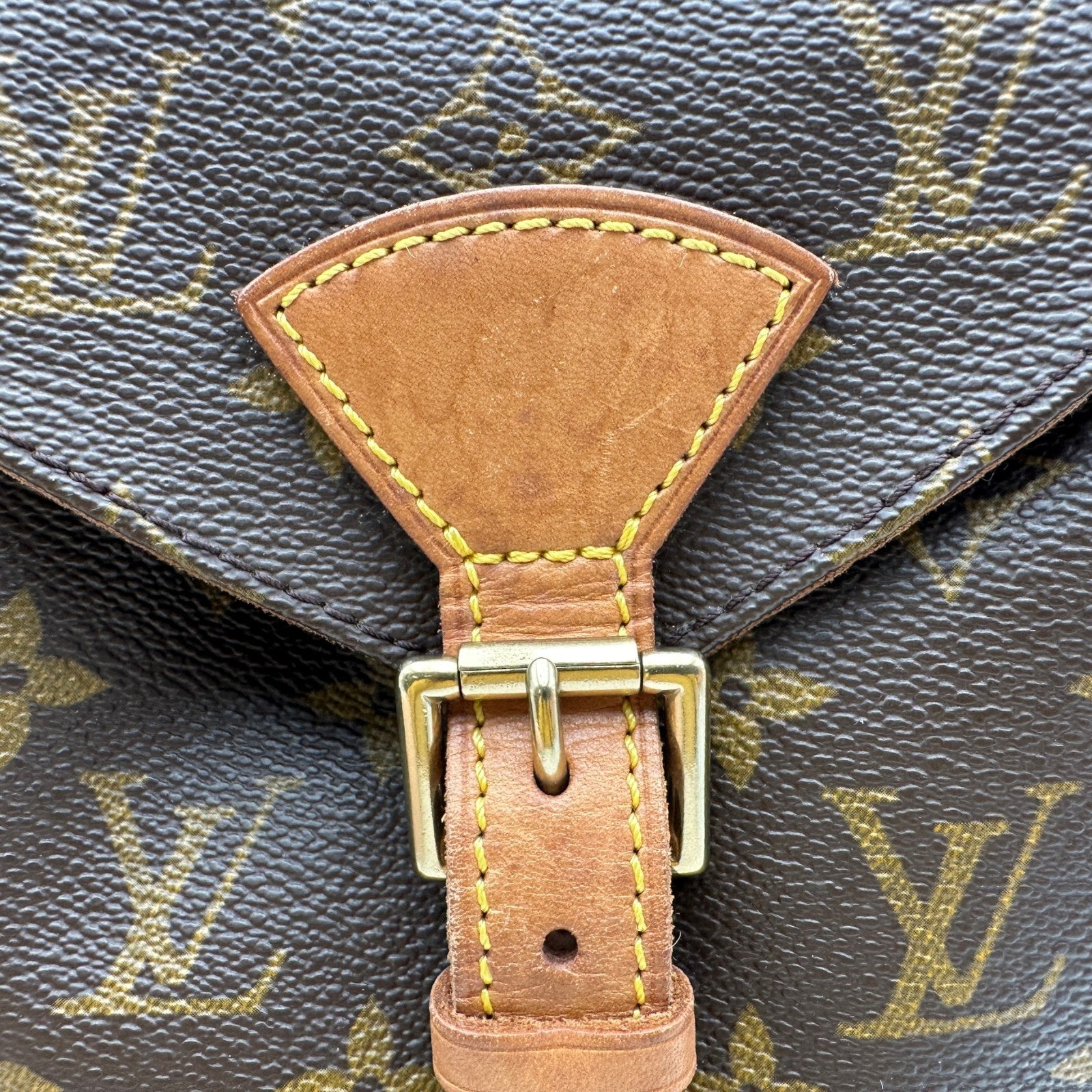 ルイ・ヴィトン LOUIS VUITTON モンスリMM M51136 ブラウン モノグラム