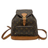 ルイ・ヴィトン LOUIS VUITTON モンスリMM M51136 ブラウン モノグラム/レザー レディース リュック・デイパック