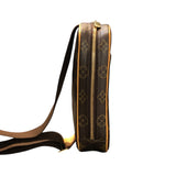 ルイ・ヴィトン LOUIS VUITTON ポシェット・ガンジュ M51870 ブラウン モノグラム・キャンバス メンズ ボディバッグ