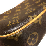 ルイ・ヴィトン LOUIS VUITTON ポシェット・ガンジュ M51870 ブラウン モノグラム・キャンバス メンズ ボディバッグ