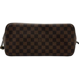 ルイ・ヴィトン LOUIS VUITTON ネヴァーフルMM N51105 ブラウン ダミエ/レザー レディース トートバッグ