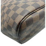 ルイ・ヴィトン LOUIS VUITTON ネヴァーフルMM N51105 ブラウン ダミエ/レザー レディース トートバッグ