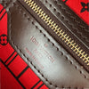 ルイ・ヴィトン LOUIS VUITTON ネヴァーフルMM N51105 ブラウン ダミエ/レザー レディース トートバッグ