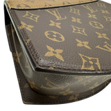 ルイ・ヴィトン LOUIS VUITTON ティルシット M46548 ブラウン モノグラムリバース レディース ショルダーバッグ