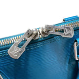 ルイ・ヴィトン LOUIS VUITTON アルマPM M40624 シアン　シルバー金具 エピ レディース ハンドバッグ