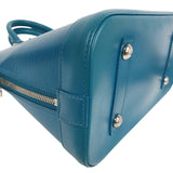 ルイ・ヴィトン LOUIS VUITTON アルマPM M40624 シアン　シルバー金具 エピ レディース ハンドバッグ