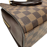 ルイ・ヴィトン LOUIS VUITTON トリアナ N51155 ブラウン ダミエ/レザー レディース ハンドバッグ