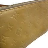 ルイ・ヴィトン LOUIS VUITTON レキシントン M91010 イエロー モノグラムヴェルニ/レザー レディース ハンドバッグ