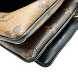 ルイ・ヴィトン LOUIS VUITTON ポシェット・LV3 M45412 ブラウン/ブラック モノグラムリバース/レザー レディース ショルダーバッグ