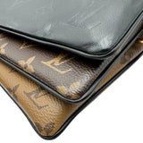 ルイ・ヴィトン LOUIS VUITTON ポシェット・LV3 M45412 ブラウン/ブラック モノグラムリバース/レザー レディース ショルダーバッグ