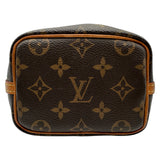 ルイ・ヴィトン LOUIS VUITTON ナノ・ノエ M41346 ブラウン モノグラム/レザー レディース ショルダーバッグ
