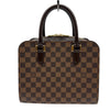 ルイ・ヴィトン LOUIS VUITTON トリアナ N51155 ブラウン ダミエ/レザー レディース ハンドバッグ