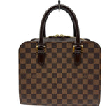 ルイ・ヴィトン LOUIS VUITTON トリアナ N51155 ブラウン ダミエ/レザー レディース ハンドバッグ