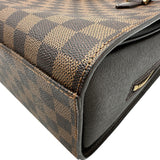 ルイ・ヴィトン LOUIS VUITTON トリアナ N51155 ブラウン ダミエ/レザー レディース ハンドバッグ