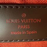ルイ・ヴィトン LOUIS VUITTON ジェロニモス N51994 ブラウン ダミエ/レザー メンズ ボディバッグ