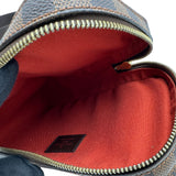 ルイ・ヴィトン LOUIS VUITTON ジェロニモス N51994 ブラウン ダミエ/レザー メンズ ボディバッグ