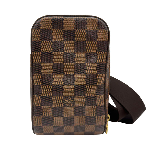 ルイ・ヴィトン LOUIS VUITTON ジェロニモス N51994 ブラウン ダミエ