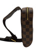 ルイ・ヴィトン LOUIS VUITTON ジェロニモス N51994 ブラウン ダミエ/レザー メンズ ボディバッグ