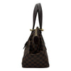 ルイ・ヴィトン LOUIS VUITTON ヴェローナMM N41118 ブラウン ダミエ/レザー レディース トートバッグ