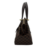 ルイ・ヴィトン LOUIS VUITTON ヴェローナMM N41118 ブラウン ダミエ/レザー レディース トートバッグ