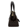 ルイ・ヴィトン LOUIS VUITTON ヴェローナMM N41118 ブラウン ダミエ/レザー レディース トートバッグ