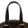 ルイ・ヴィトン LOUIS VUITTON ヴェローナMM N41118 ブラウン ダミエ/レザー レディース トートバッグ