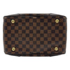 ルイ・ヴィトン LOUIS VUITTON ヴェローナMM N41118 ブラウン ダミエ/レザー レディース トートバッグ