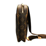 ルイ・ヴィトン LOUIS VUITTON ポシェット・ガンジュ M51870 ブラウン モノグラム・キャンバス メンズ ボディバッグ